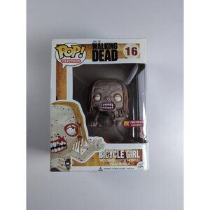 Funko Pop! The Walking Dead #16 Bicycle Girl Bloody PX Previews 1000 PCS Exc
